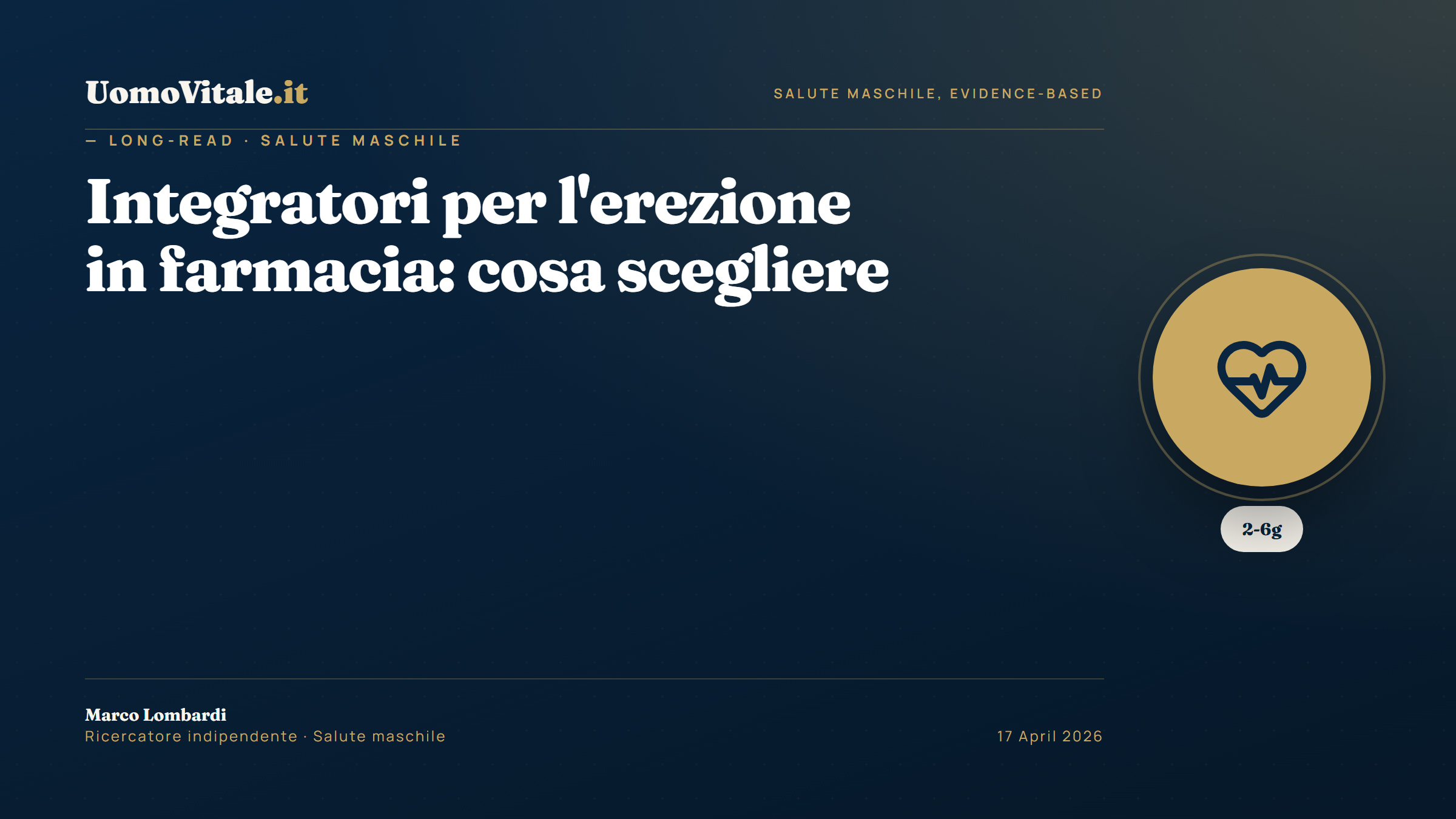 UomoVitale.it - salute maschile evidence-based