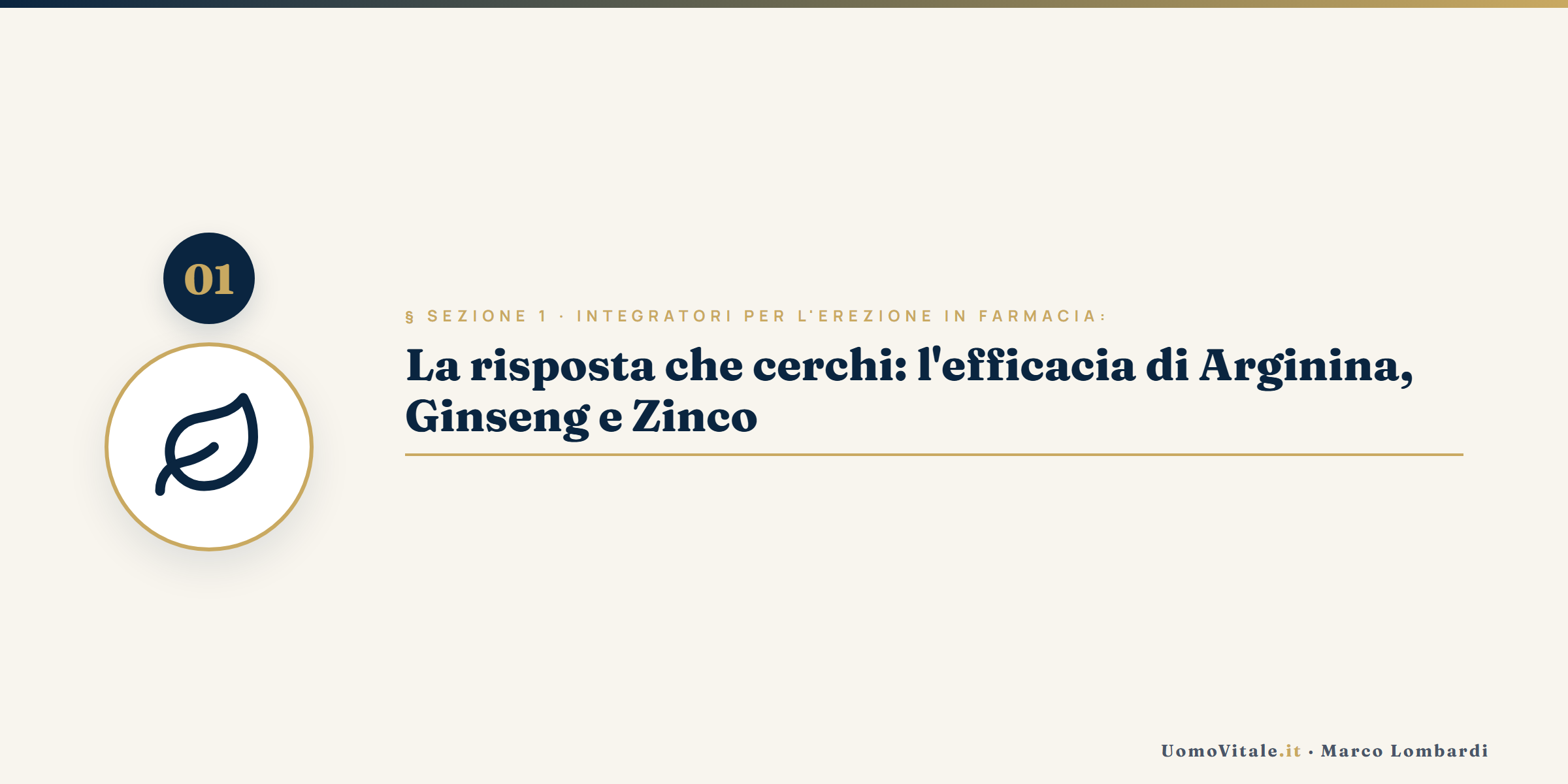 Approfondimento visivo - UomoVitale.it