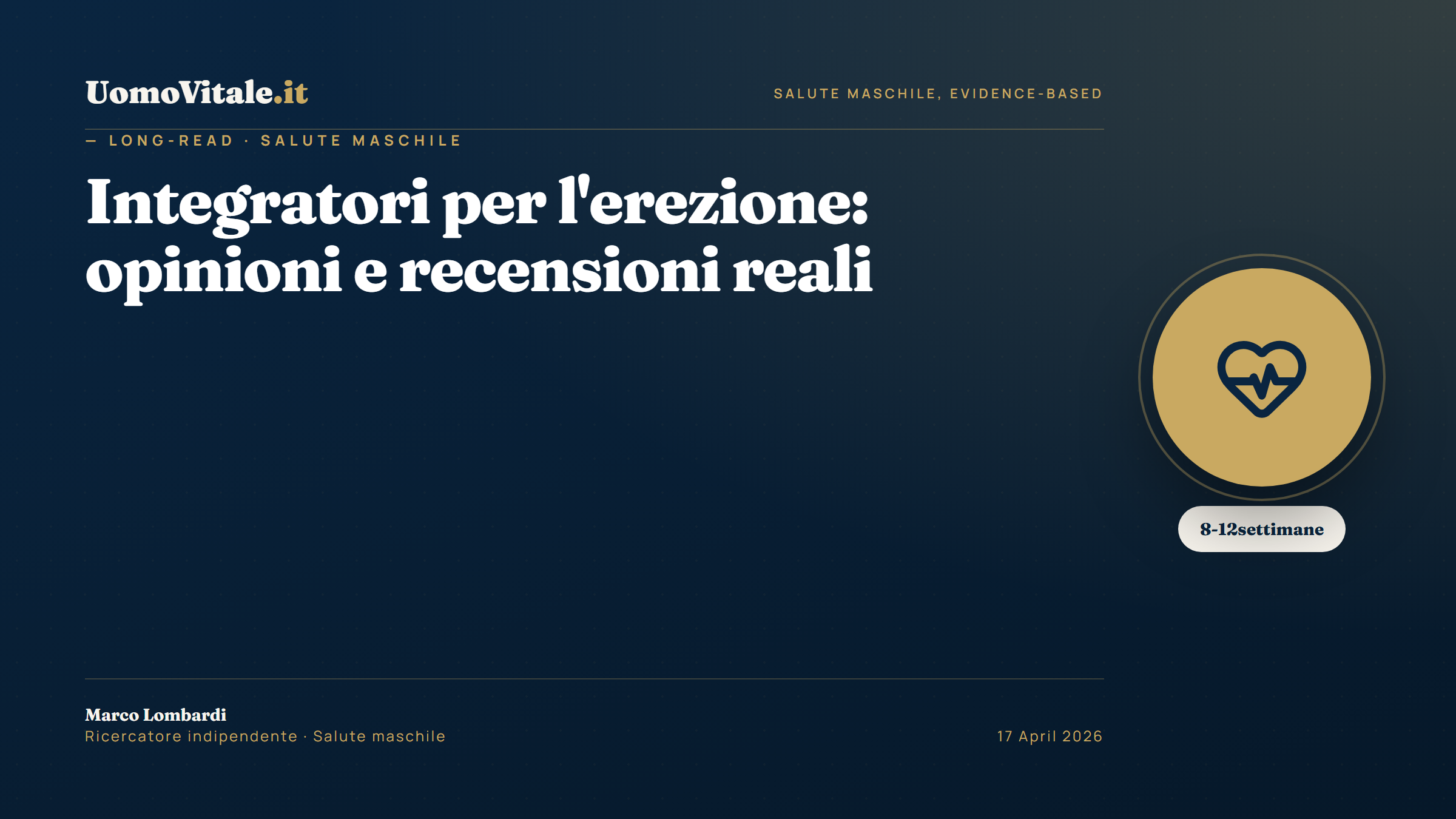 UomoVitale.it - salute maschile evidence-based