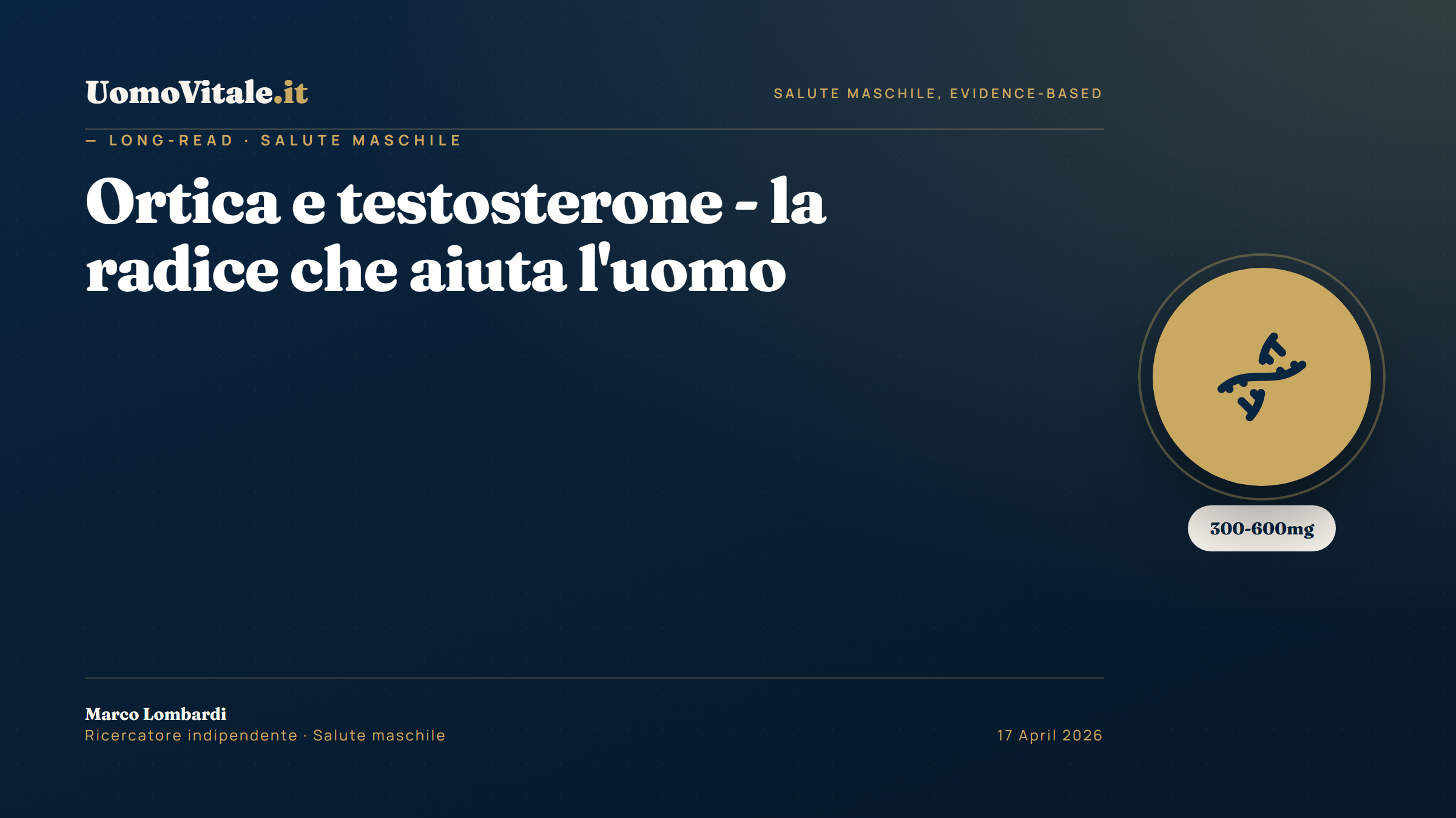 UomoVitale.it - salute maschile evidence-based